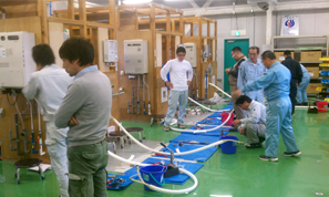 ほっとハウスガス機器設置研修