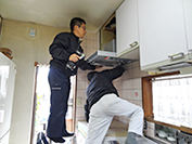 ほっとハウスビルトインガスコンロ専門店スタッフ