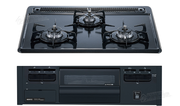 ノーリツ ビルトインガスコンロ N3GT2RVQ1
