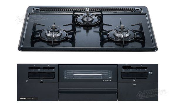 ノーリツ ビルトインガスコンロ N3WT5RWTQ1